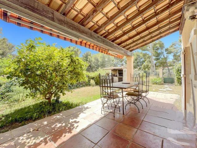 Maisonnette Kalis Calme Avec Climatisation Parking Jardin Cadre Campagne Plages A Pieds Bandol Bagian luar foto